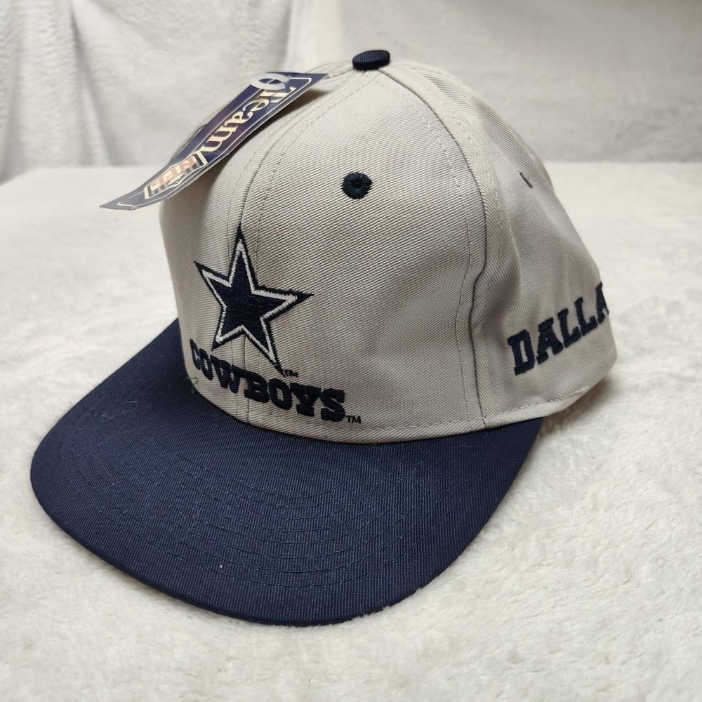 Dallas Cowboys Hat Cap Snap Back Mens One Size Gray NFL Football Competitor